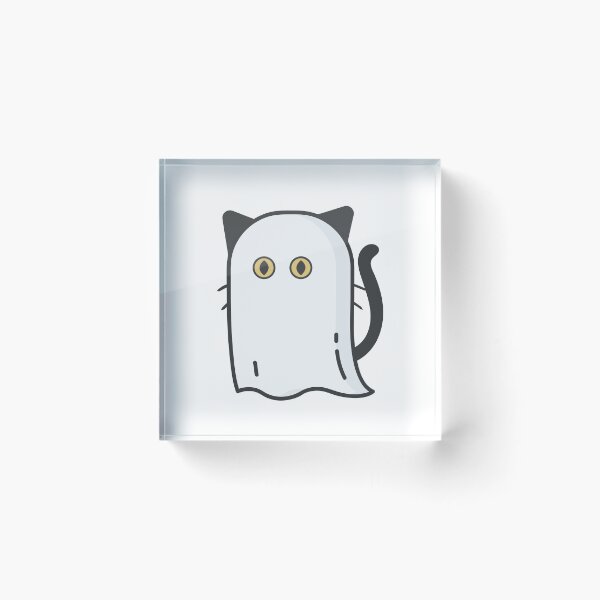 Item preview, Catoween Cat Ghost - Cute Halloween designed and sold by humnoo.