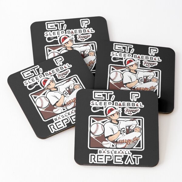 Item preview, Eat Sleep Baseball Repeat Baseball Player Funny Baseball designed and sold by Kuki-shop.