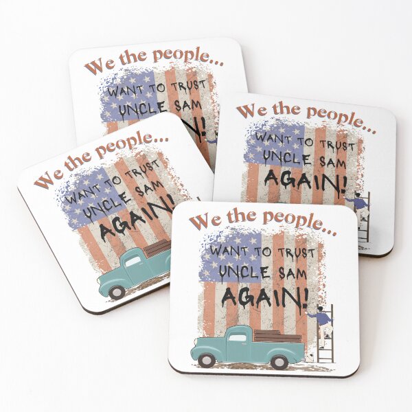 Item preview, We want to trust Uncle Sam.. designed and sold by Largerterritory.
