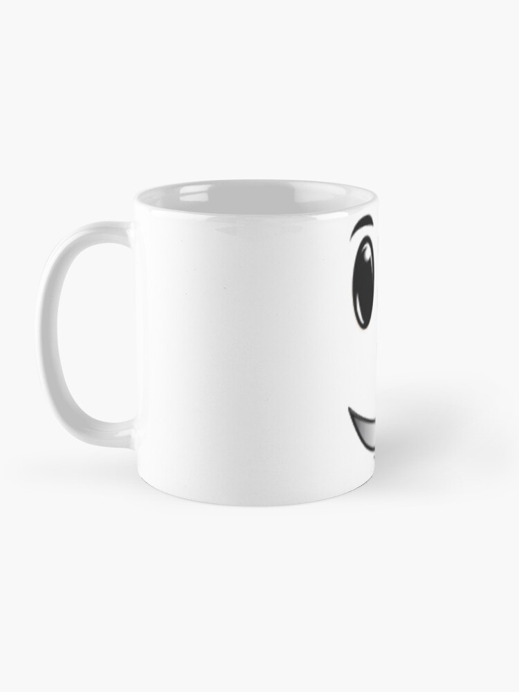 Roblox Classic Smile Face Mug Funny Gamer Game Cup 