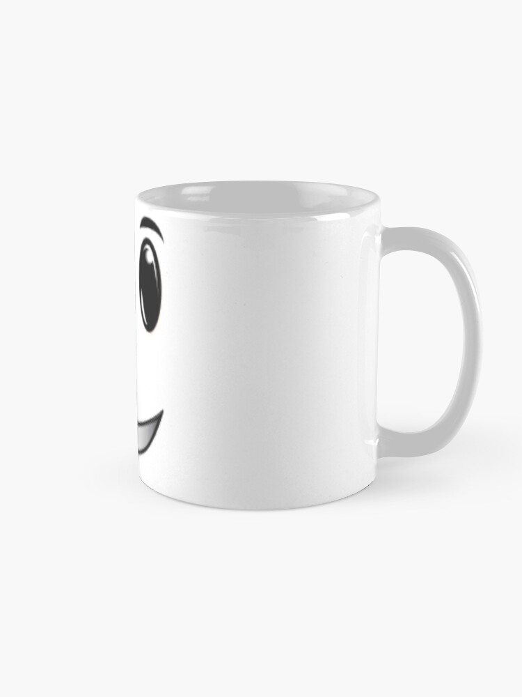 Roblox Classic Smile Face Mug Funny Gamer Game Cup 