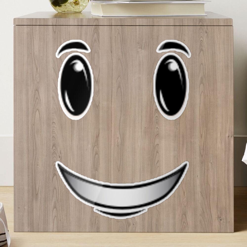 Roblox Winning Smile Sticker for Sale by Rizinator