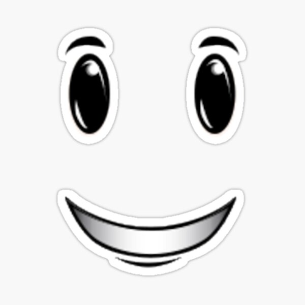 A smiling face is a beautiful face - Roblox