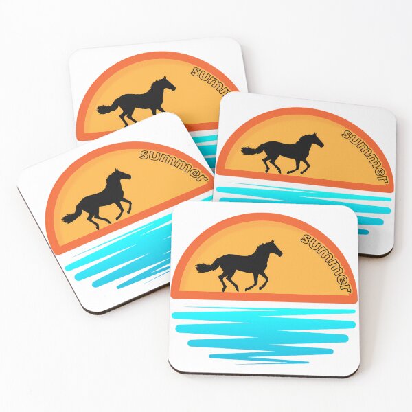 Item preview, Horse on sunset designed and sold by EightMustangs.