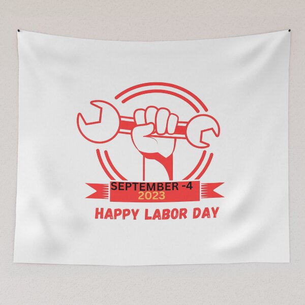 Item preview, HAPPY LABOR DAY CLASSIC T SHIRT designed and sold by sangram9337.