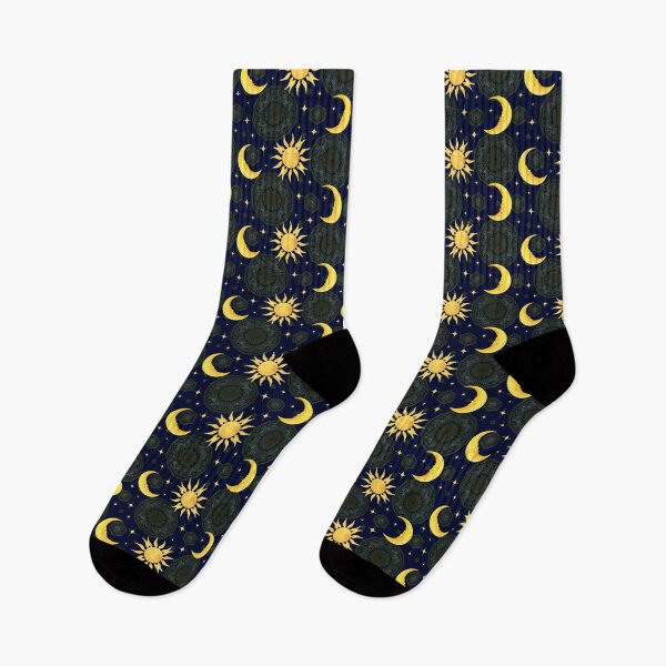 Item preview, Sun,moon,half moon,stars,cosmic art,  designed and sold by MariaMarinova.