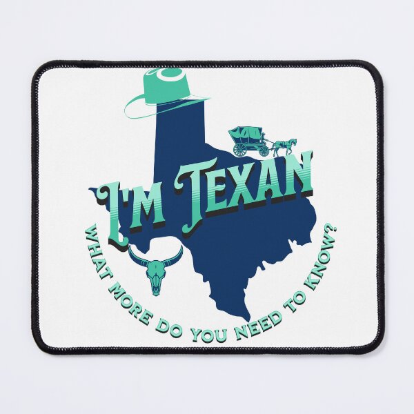 Item preview, I'm Texan v1 Teal designed and sold by WarFX Designs.