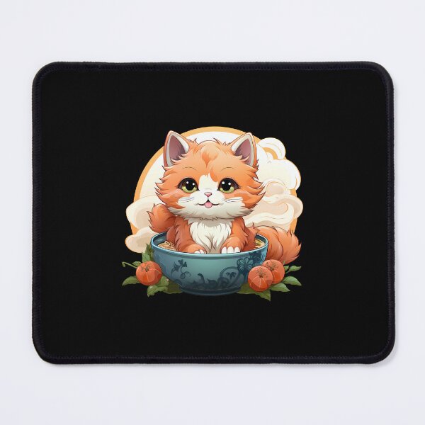 Item preview, Cat's Ramen Delight: Feline Foodie Adventure designed and sold by hamishby.