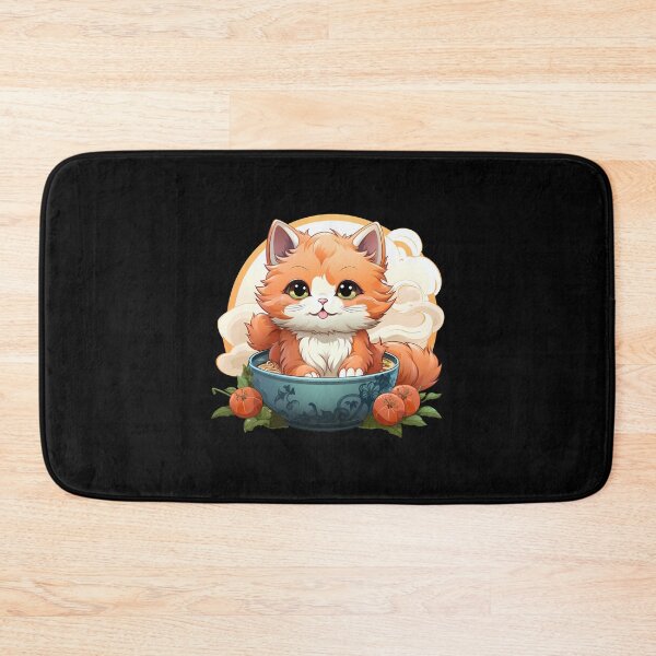 Item preview, Cat's Ramen Delight: Feline Foodie Adventure designed and sold by hamishby.