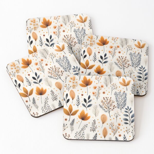 Item preview, Cottagecore Fall Nature Pattern designed and sold by Sophisticas.