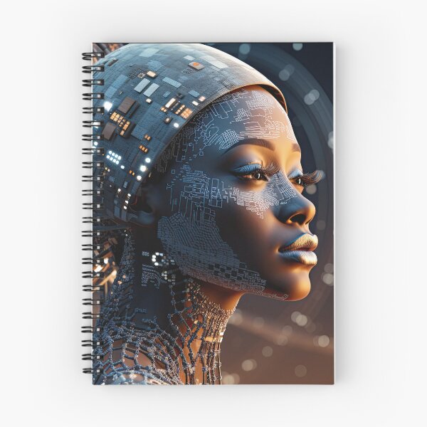 Item preview, Afrofuturist Technology Goddess 2 designed and sold by BOYWANDER67.