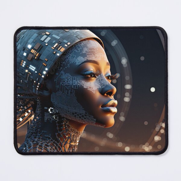 Item preview, Afrofuturist Technology Goddess 2 designed and sold by BOYWANDER67.