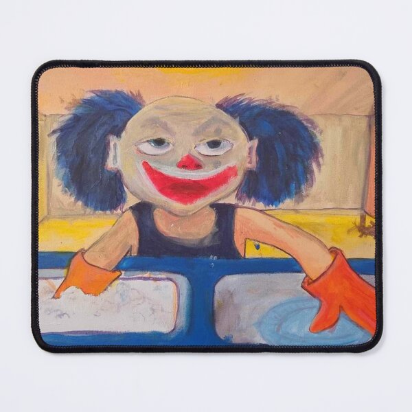 Item preview, Clown Washing Dishes designed and sold by WeirdPower.