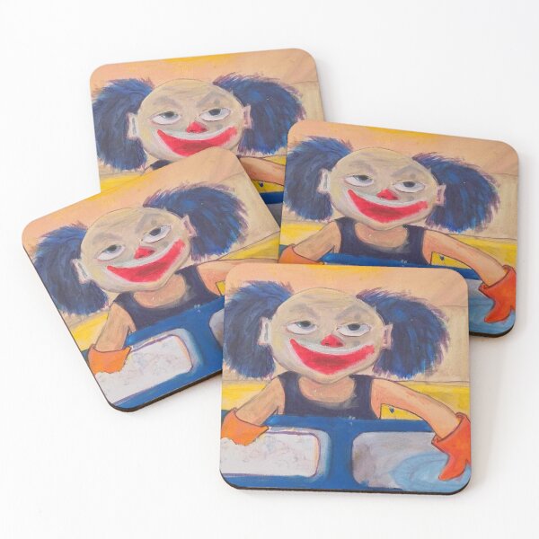 Item preview, Clown Washing Dishes designed and sold by WeirdPower.