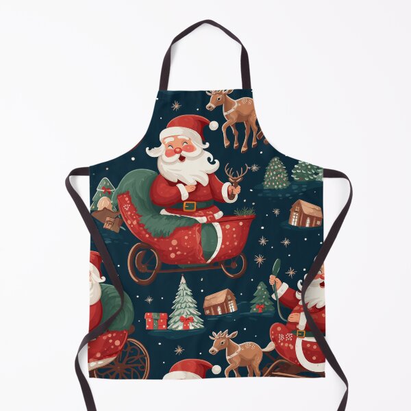 Item preview, Santa Claus & Reindeer christmas pattern2, Seamless designed and sold by zerocrystal.