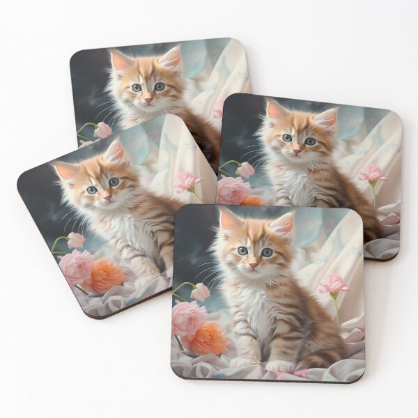 Item preview, Cute Ginger Kitten 3 designed and sold by Art by Lilia.