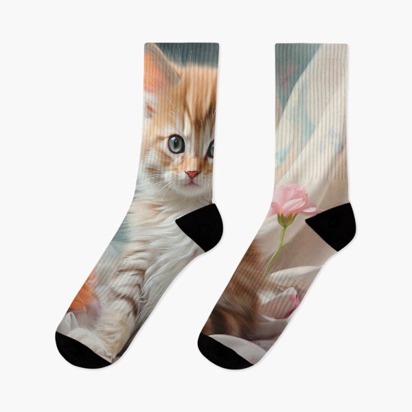 Item preview, Cute Ginger Kitten 3 designed and sold by Art by Lilia.