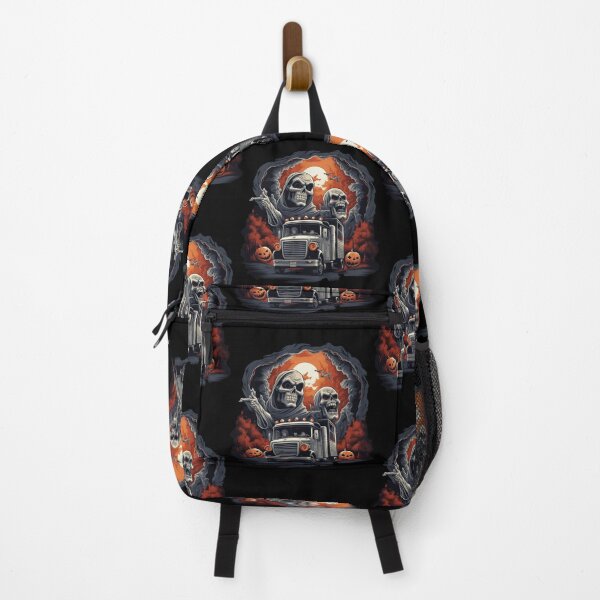 Item preview, Skeletons are haunting our Highways this Halloween designed and sold by PomskysRus.
