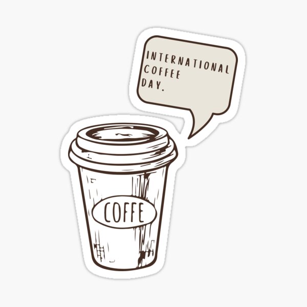 Item preview, International Coffee Day designed and sold by theartcreatore.