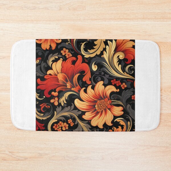 Item preview, Abstraction antic floral pattern designed and sold by SmileshareShop.