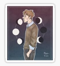 moon boy (separate) Sticker