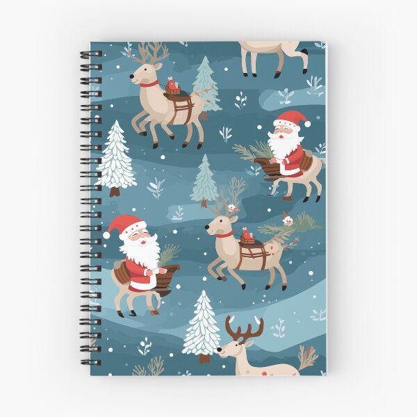Item preview, Santa Claus & Reindeer christmas pattern1, Seamless designed and sold by zerocrystal.