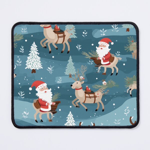 Item preview, Santa Claus & Reindeer christmas pattern1, Seamless designed and sold by zerocrystal.