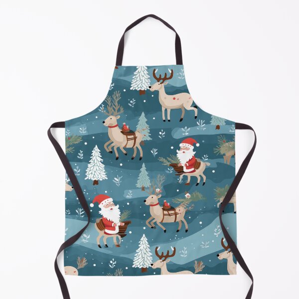 Item preview, Santa Claus & Reindeer christmas pattern1, Seamless designed and sold by zerocrystal.