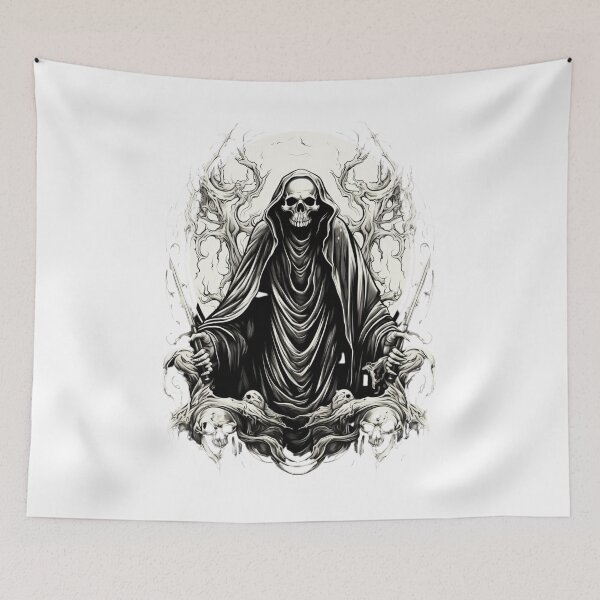 Item preview, Halloween Death  Skull  - Daniel designed and sold by MarcinCollie.
