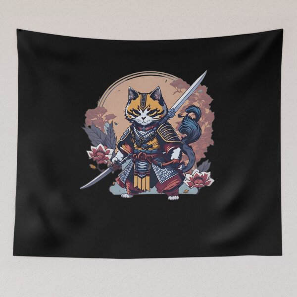 Item preview, Samurai Cat designed and sold by DuckworthSixta.
