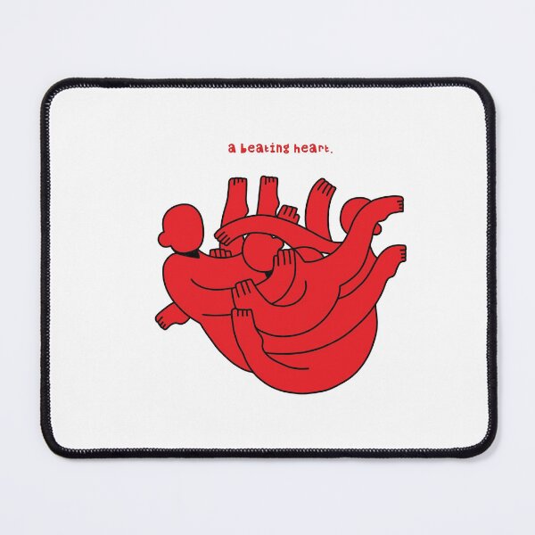 Item preview, a red beating heart designed and sold by AventusCoffee.