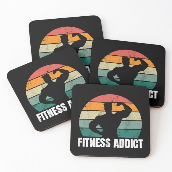 Item preview, Retro Sunset Men Gym Fitness Addict Bodybuilder Workout designed and sold by YoungESC.