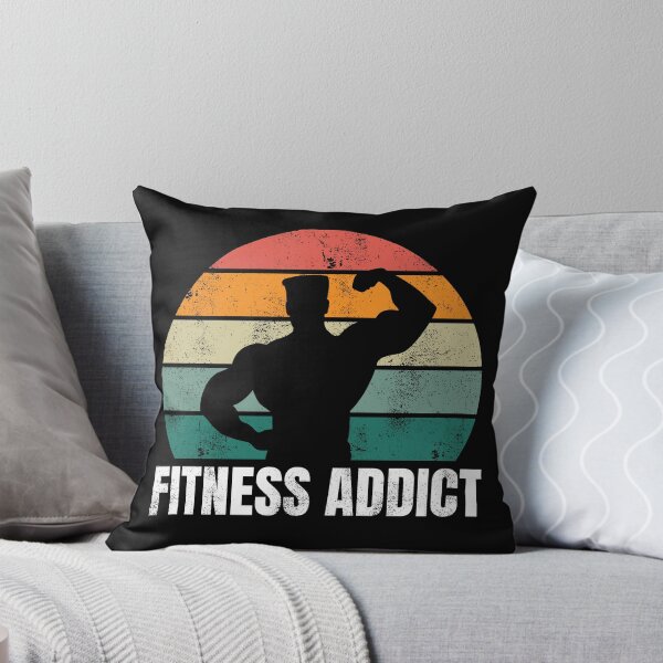 Item preview, Retro Sunset Men Gym Fitness Addict Bodybuilder Workout designed and sold by YoungESC.