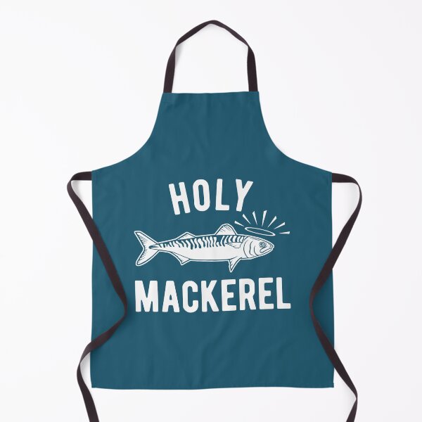 Item preview, Holy Mackerel Funny Fishing designed and sold by goodtogotees.