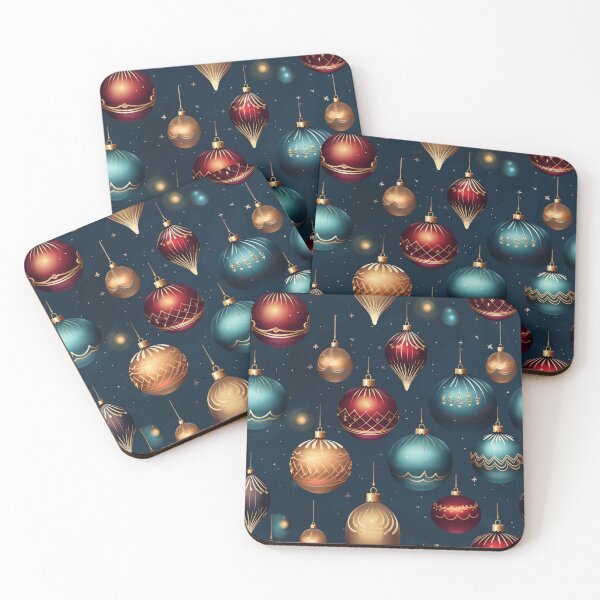 Item preview, Shiny ornaments christmas pattern2, Seamless designed and sold by zerocrystal.