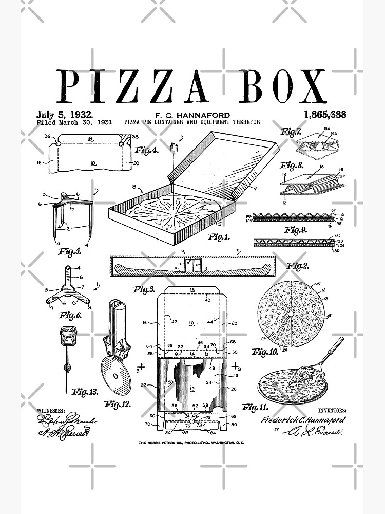 Fishing Net Patent from 1920- Vintage Tote Bag