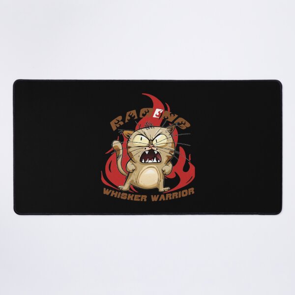Item preview, Raging Whisker Warrior designed and sold by DuckworthSixta.