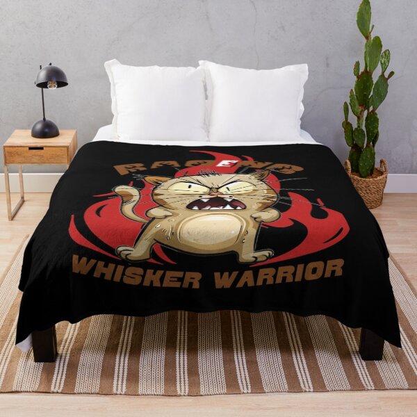 Item preview, Raging Whisker Warrior designed and sold by DuckworthSixta.
