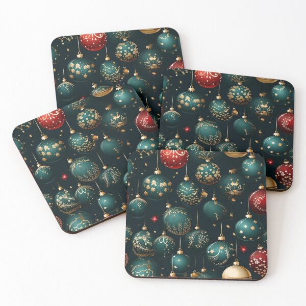 Item preview, Shiny ornaments christmas pattern1, Seamless designed and sold by zerocrystal.