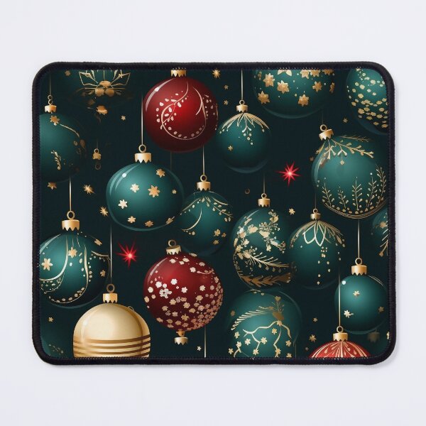 Item preview, Shiny ornaments christmas pattern1, Seamless designed and sold by zerocrystal.
