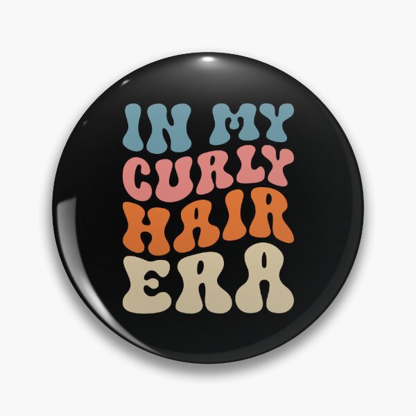 Item preview, In My Curly Hair Era Retro Groovy designed and sold by kamrankhan.