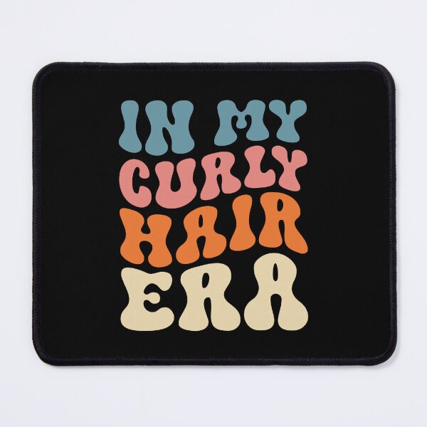 Item preview, In My Curly Hair Era Retro Groovy designed and sold by kamrankhan.