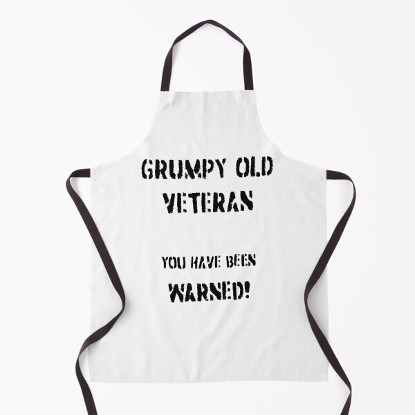 Item preview, Grumpy Old Veteran designed and sold by Bear Cave Designs.