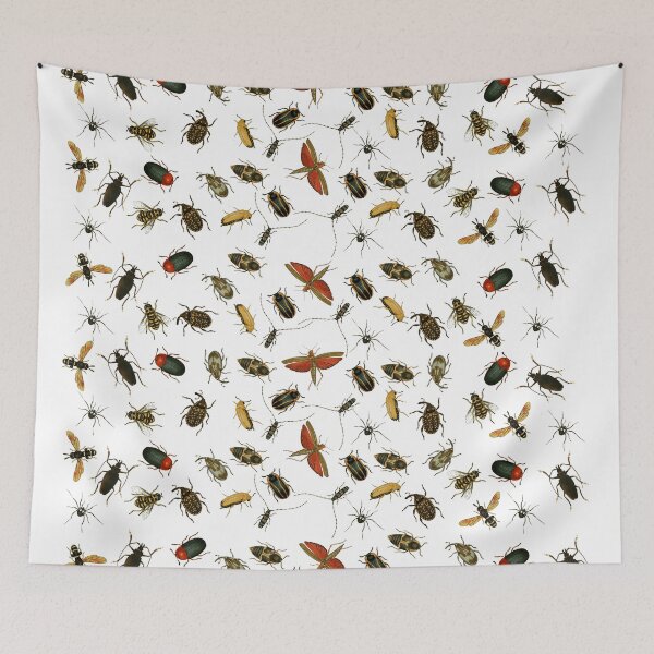 Item preview, Insects in your mind - cute vintage animals designed and sold by Seremet.