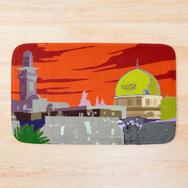 Item preview, JERUSALEM ISRAEL : Vintage Western Wall Travel Advertising Print designed and sold by posterbobs.