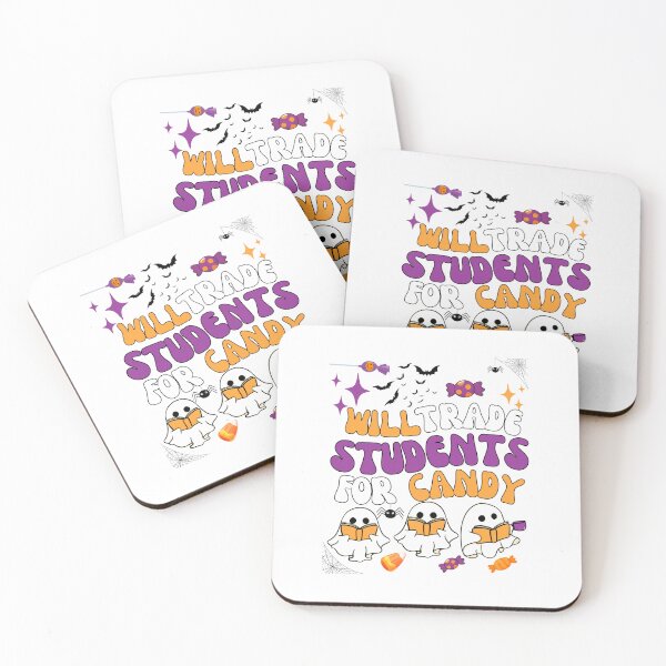 Item preview, Will Trade Students For Candy, Cool Design For Teachers, Funny Halloween Teacher Gift designed and sold by Sun Rise.