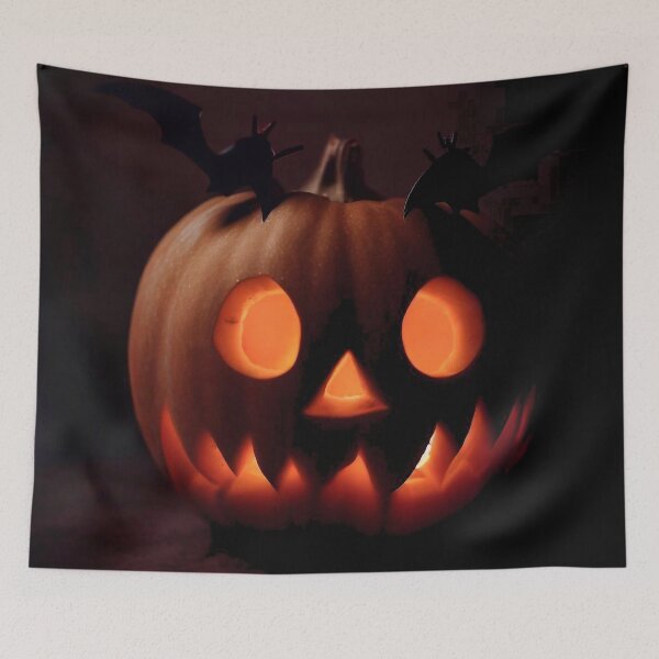 Item preview, Pumpkin with teeth designed and sold by EnjoyAndBuy.