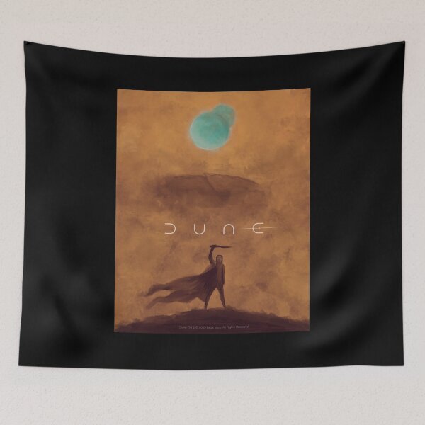 Item preview, Mystical Sands: Dune-inspired Fan Art Poster designed and sold by Coloor.