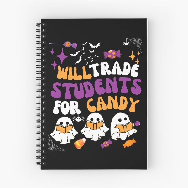 Item preview, Will Trade Students For Candy, Cool Design For Teachers, Funny Halloween Teacher Gift designed and sold by Sun Rise.