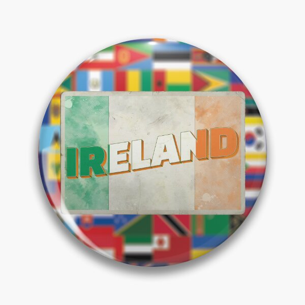 Aperçu de l'œuvre Souvenir rétro de style vintage d'Irlande créée et vendue par DeveloperProp0.